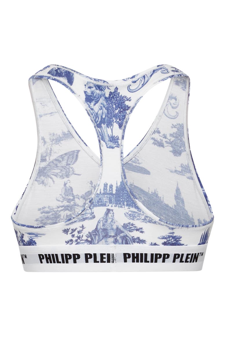 Bra En Plein Air Women, Alternate, color, white/darkblue