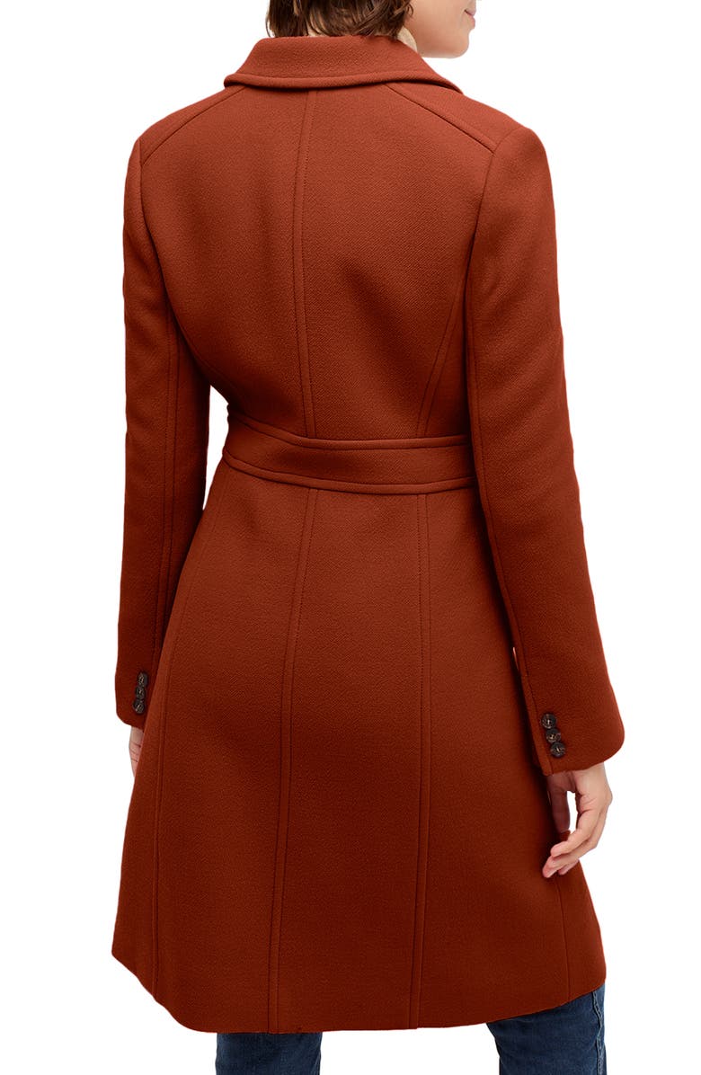 J.Crew Classic Lady Italian Double Cloth Wool Blend Day Coat, Alternate, color, 