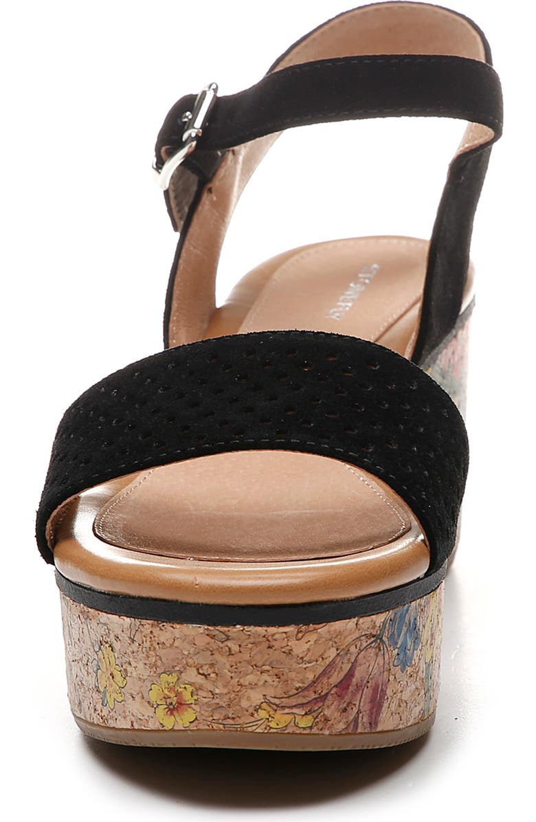 Stonefly Diva Platform Wedge Sandal, Alternate, color,