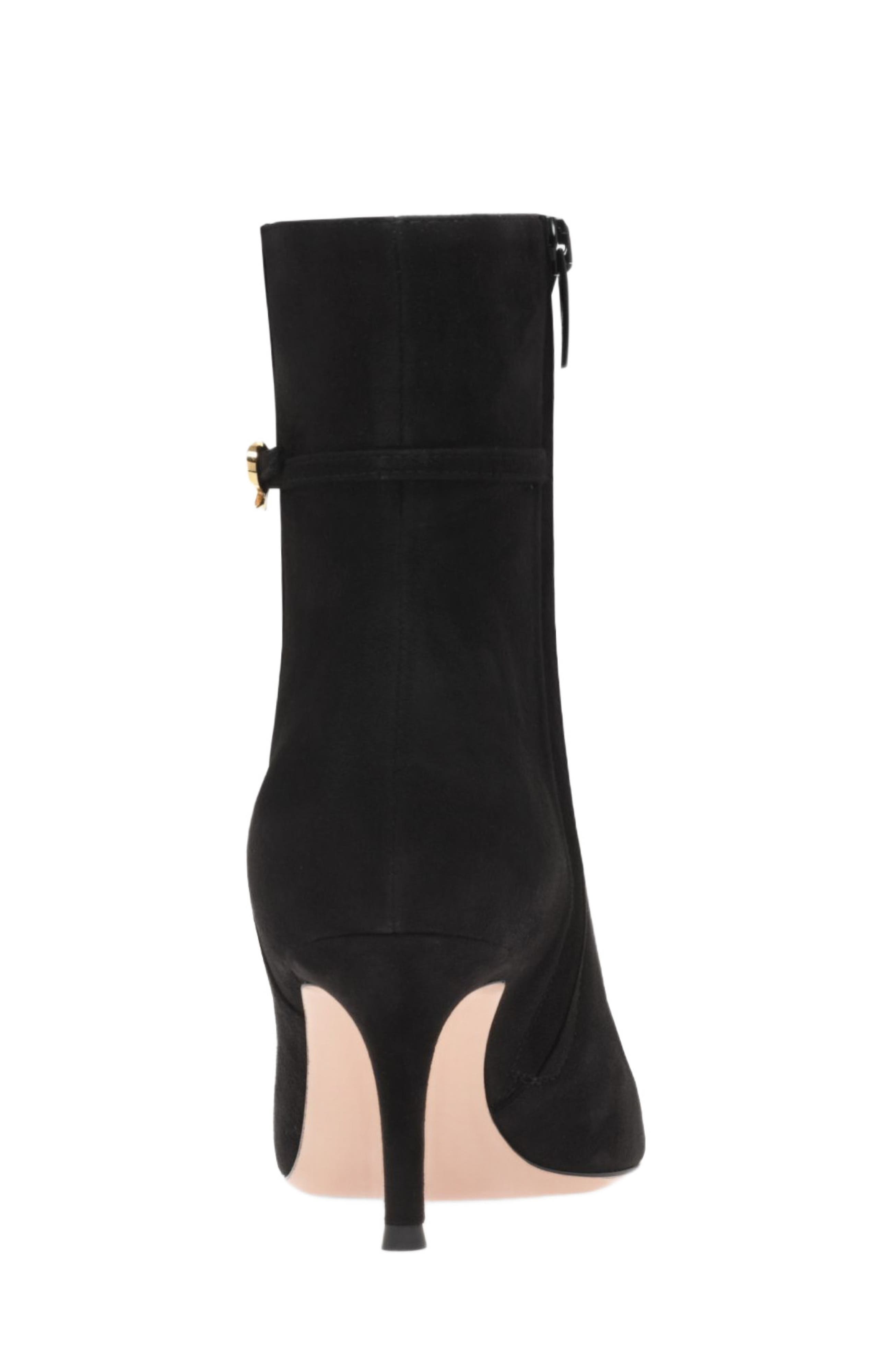 Gianvito Rossi Ribbon Ville 70 Bootie, Alternate, color, 