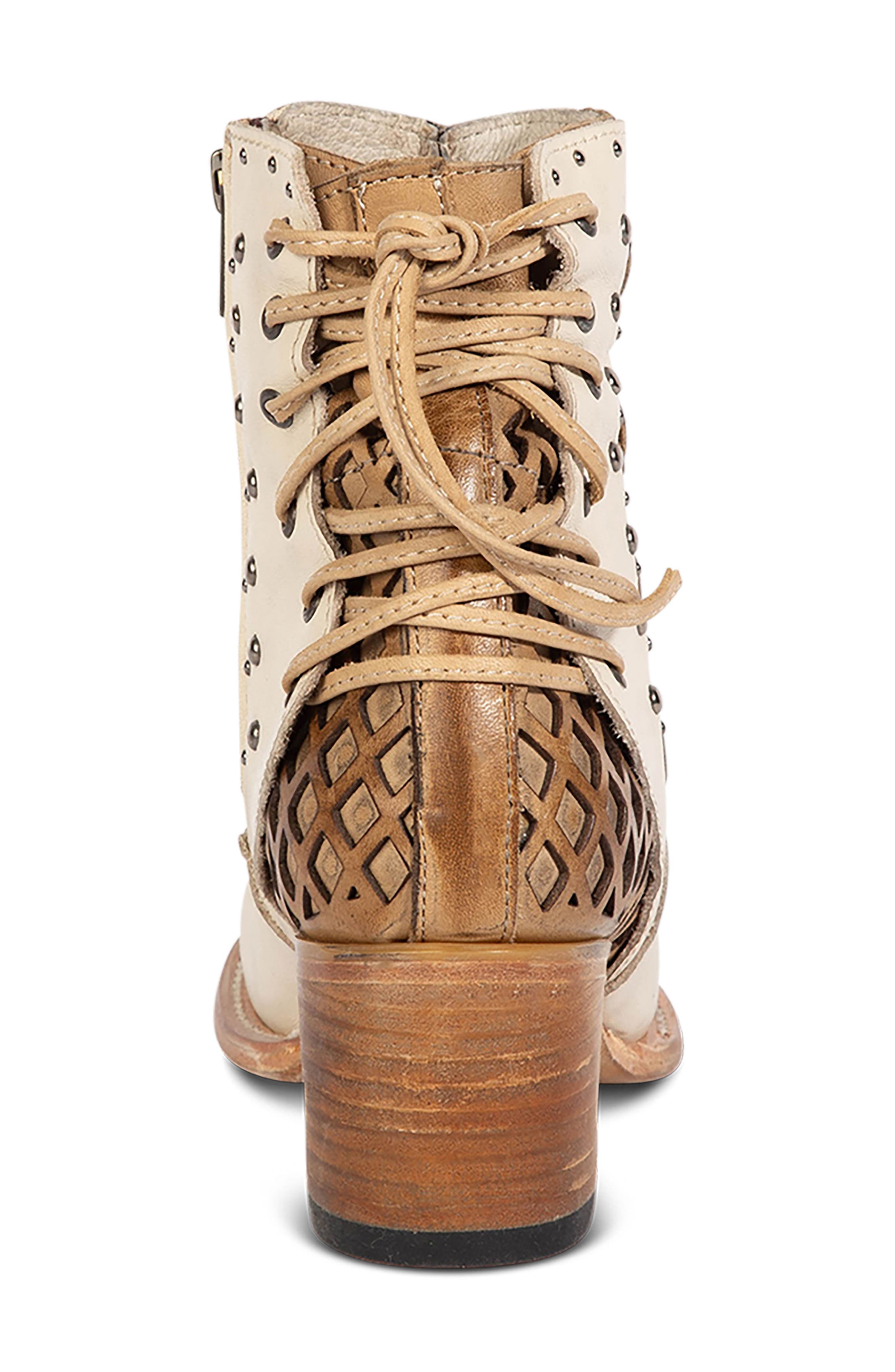 Columbia Leather Bootie, Alternate, color, WHITE