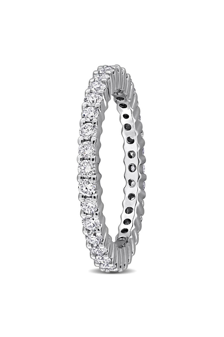 1 CTW Lab Grown Diamond Eternity Ring 14k, Alternate, color, White Gold