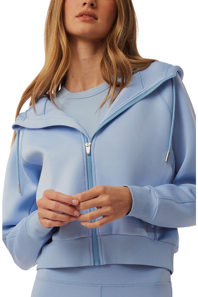 Kristina Full Zip Hoodie, Alternate, color, WOLF BLUE
