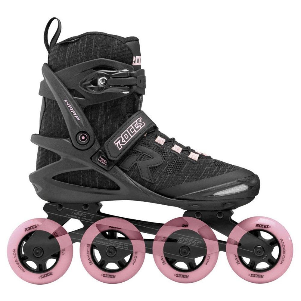 Roces Warp Thread TIF Womens Inline Skates, Main, color, Black/Pink