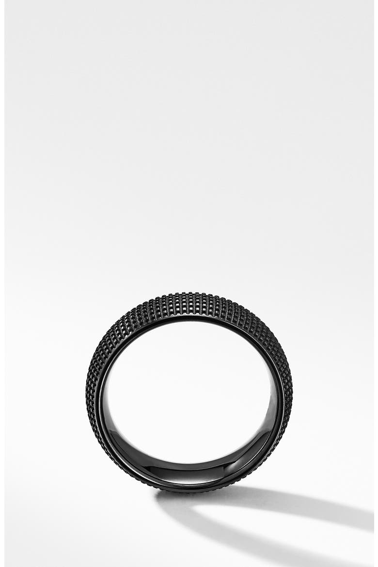 Sky Band Ring in Black Titanium, Alternate, color, BLACK TITANIUM
