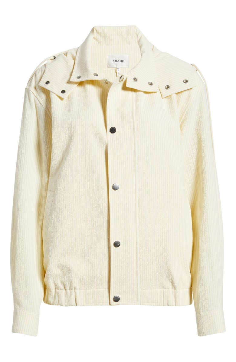 FRAME The Seersucker Track Jacket, Alternate, color, 