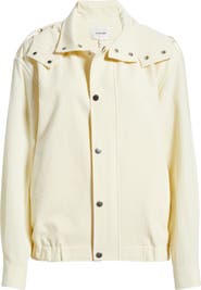 FRAME The Seersucker Track Jacket