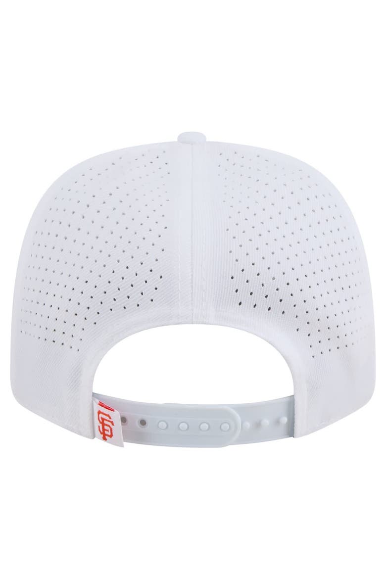 Men's New Era White San Francisco Giants COOLERA 9SEVENTY Adjustable Hat, Alternate, color, White