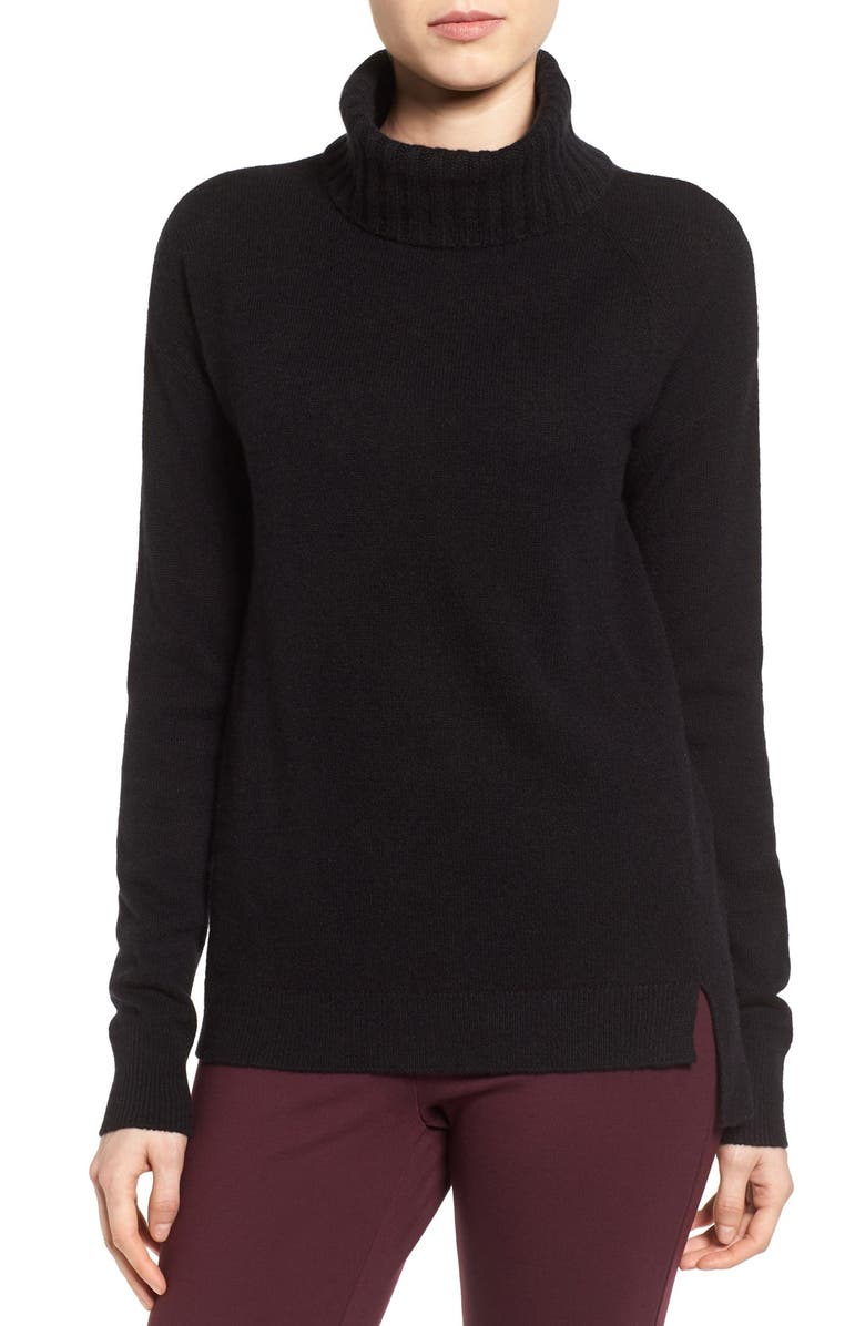 Halogen<sup>®</sup> Cashmere Turtleneck Sweater, Main, color, 