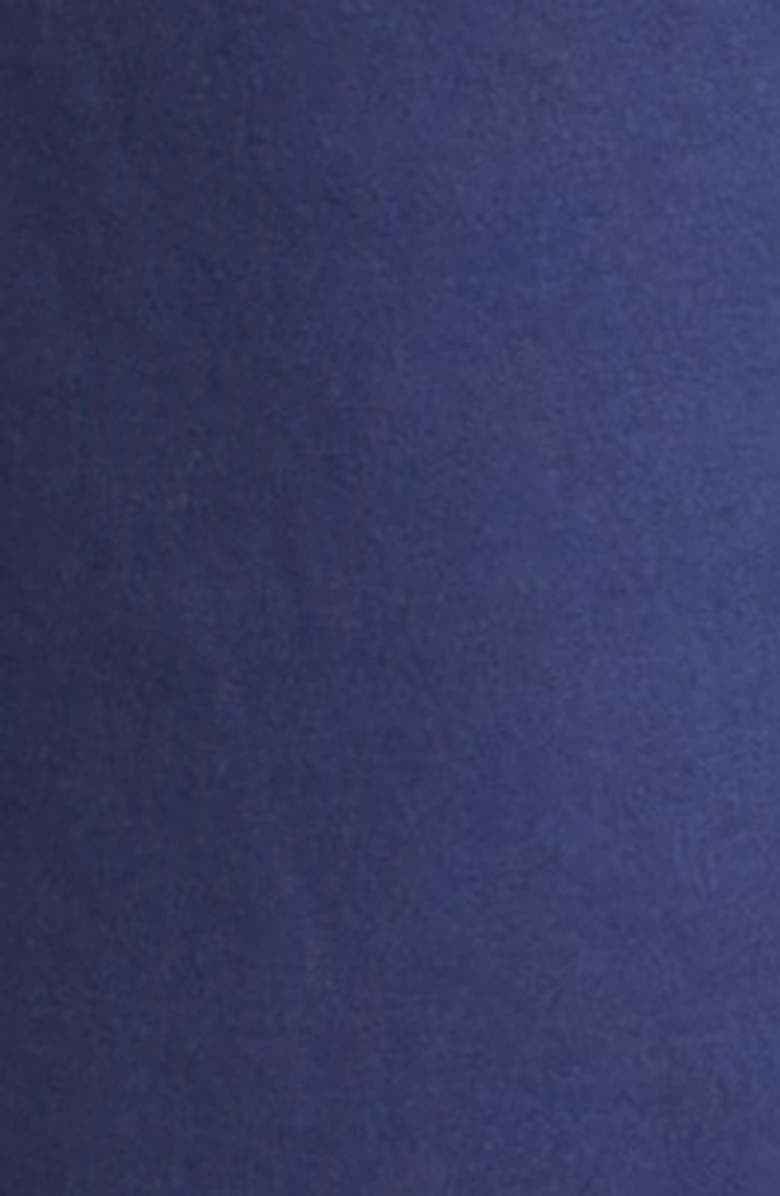 Emporio Armani Long Sleeve Cotton Blend Double Jersey Dress, Alternate, color, 