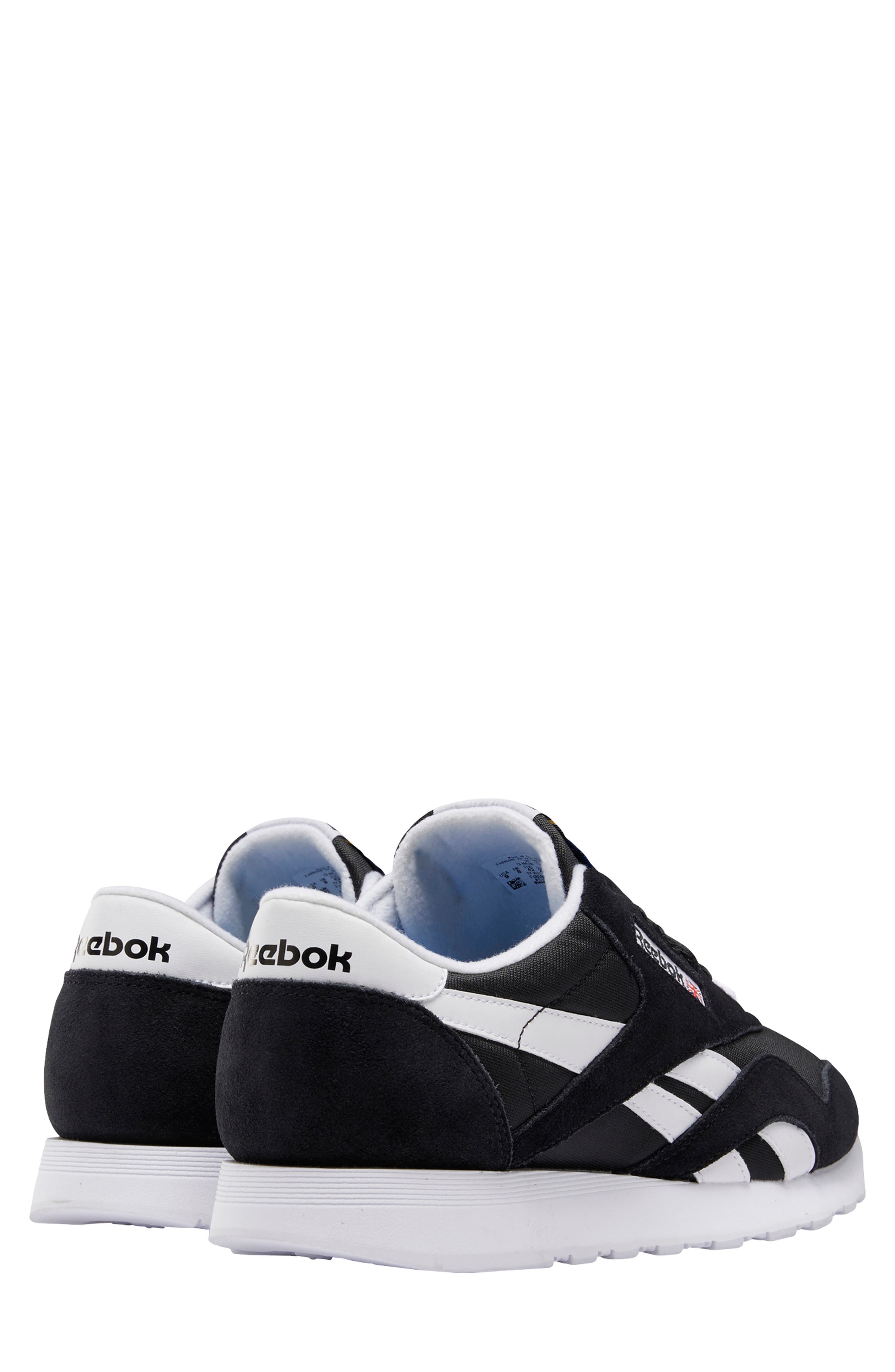 Reebok Classic Nylon Sneaker, Alternate, color, 