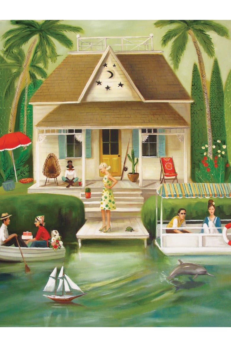 Splendid Summer Home 500 Piece Puzzle, Alternate, color, No Color