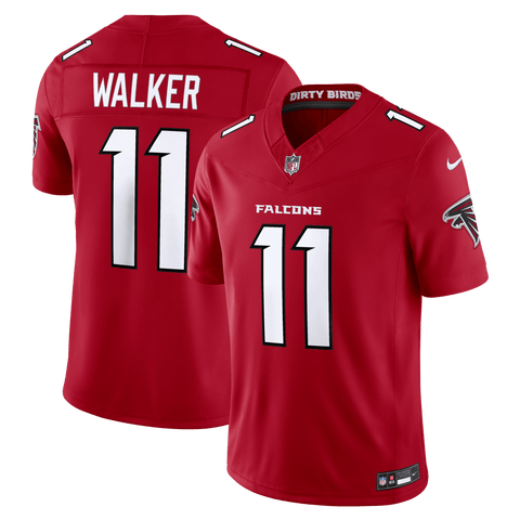 Men's Nike Jalon Walker Red Atlanta Falcons Vapor F.U.S.E. Stitched Limited Jersey