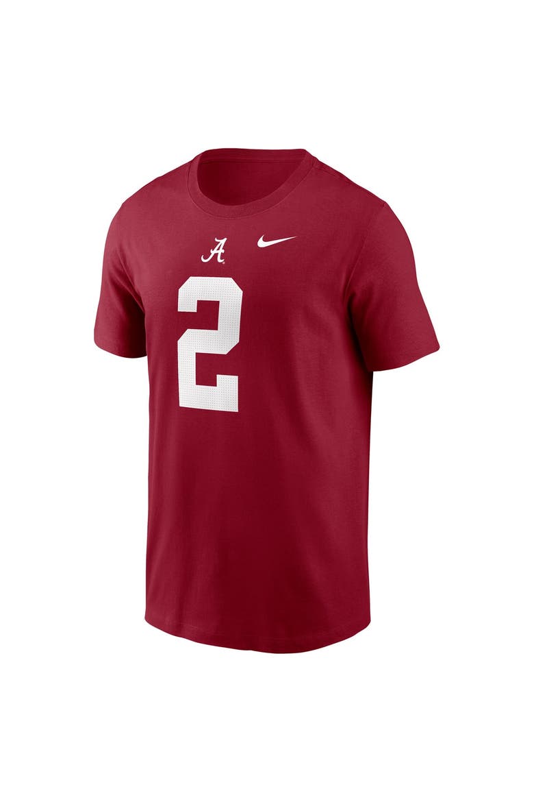 Men's Nike Ryan Williams Crimson Alabama Crimson Tide Name & Number T-Shirt, Alternate, color, Crimson