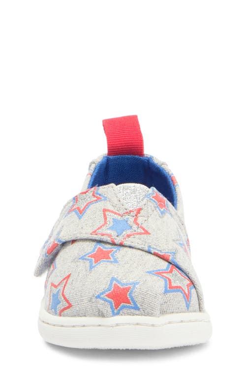 Toms Kids' Classic Alpargata Star Slip-on In Grey