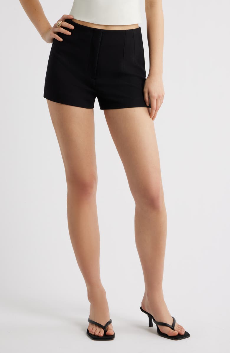 Open Edit The Icon Mini Shorts, Main, color, Black