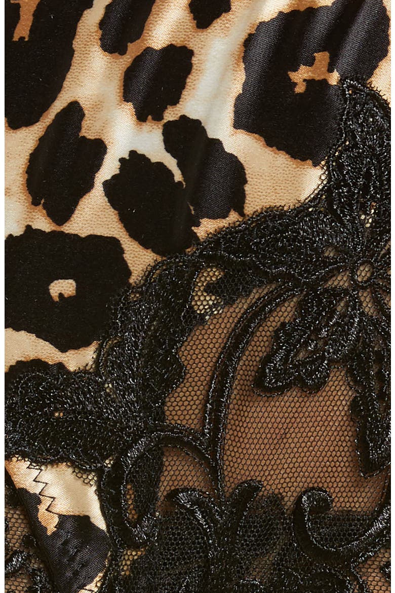 Millicent Suspender Belt, Alternate, color, ANIMAL/ BLACK