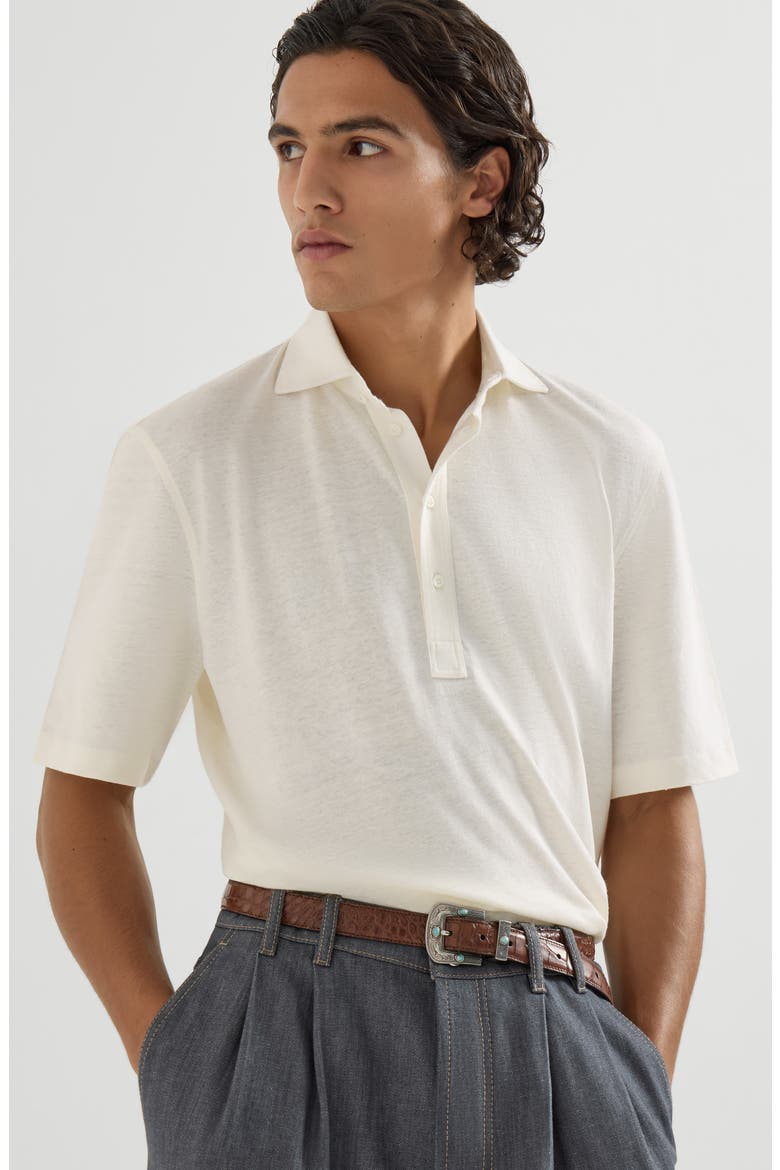 Jersey polo shirt, Alternate, color, Panama