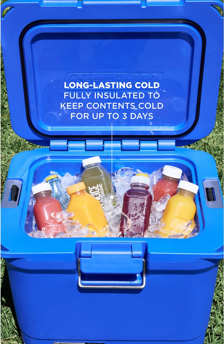 Coleman Pro Series 25-Quart Hard Cooler, Alternate, color, Neptune
