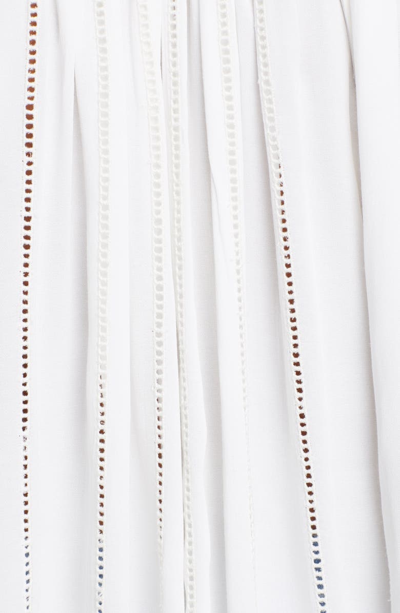 FRAME Lattice Peasant Top, Alternate, color,