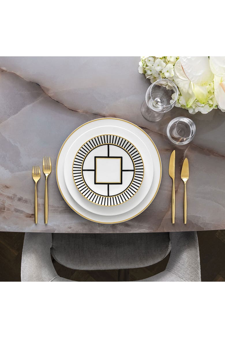 MetroChic d'Or 5 Piece Place Setting, Alternate, color, gold