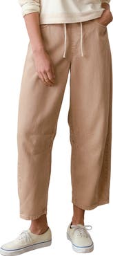 Marine Layer Ella Barrel Leg Drawstring Jeans