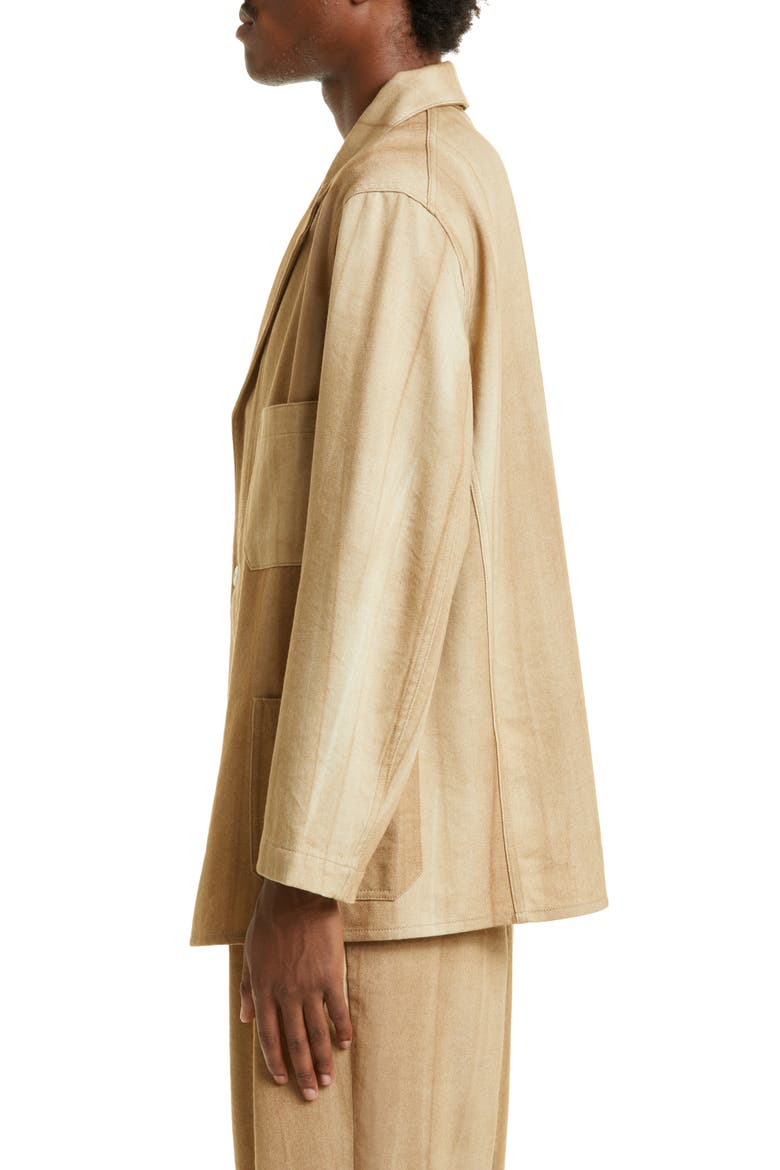 3B Work Madra Dye Wool Blend Jacket, Alternate, color, 20 BEIGE