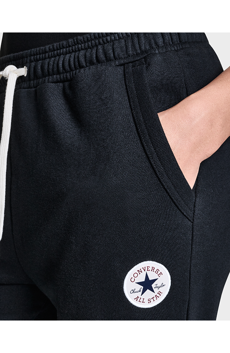 Converse Retro Chuck Taylor Patch Joggers, Alternate, color, Converse Black