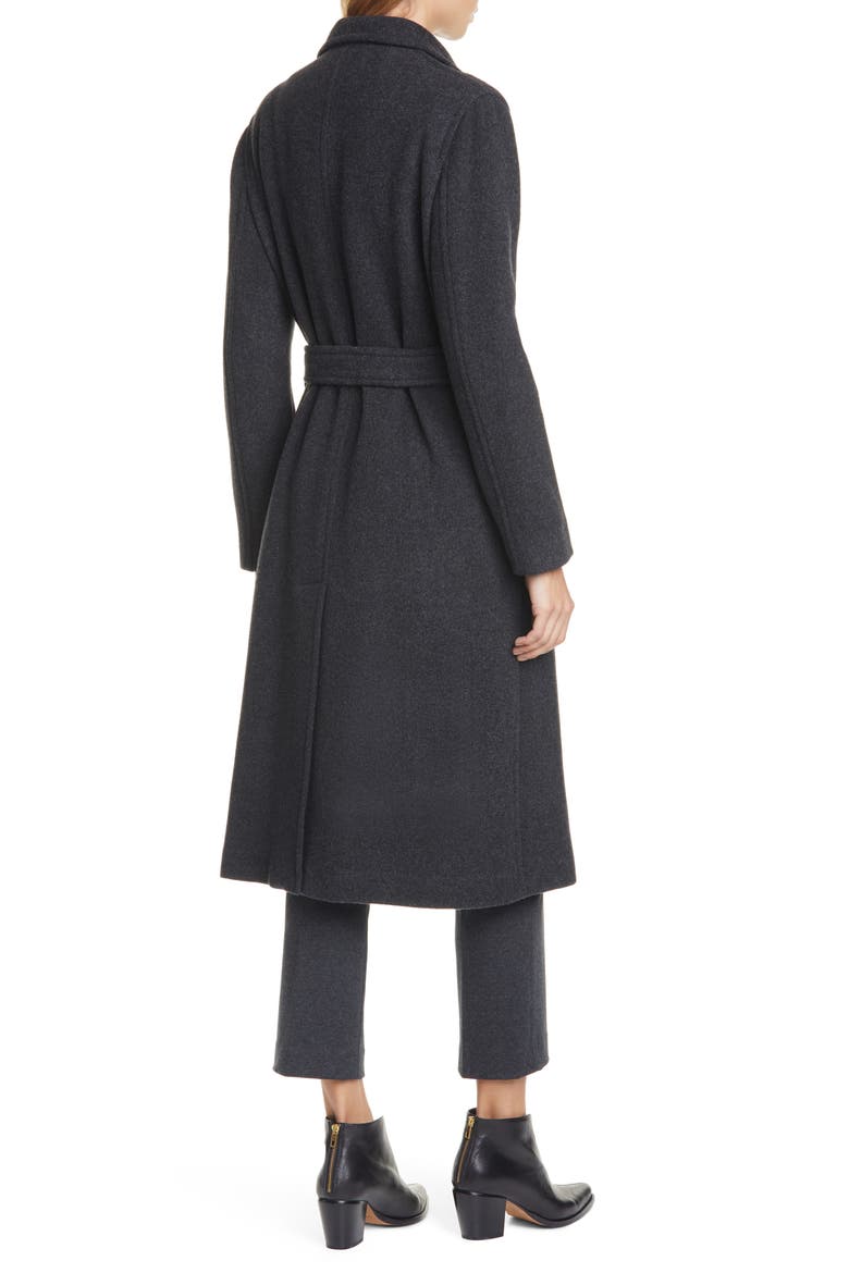 Emille Wool Blend Coat, Alternate, color, DEEP GREY