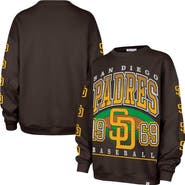 '47 Women's '47  Brown San Diego Padres Trendy Team Go Big Oversized Sweatshirt