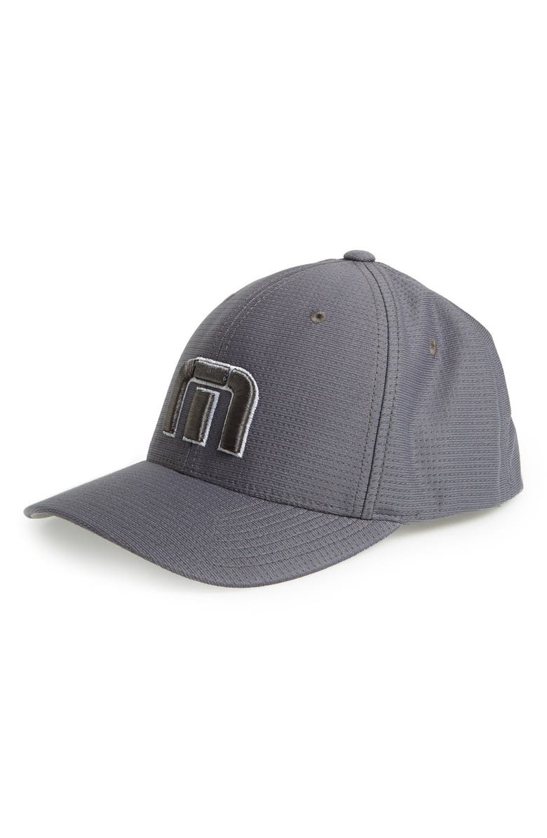 TravisMathew B-Bahamas Baseball Cap, Main, color, Grey