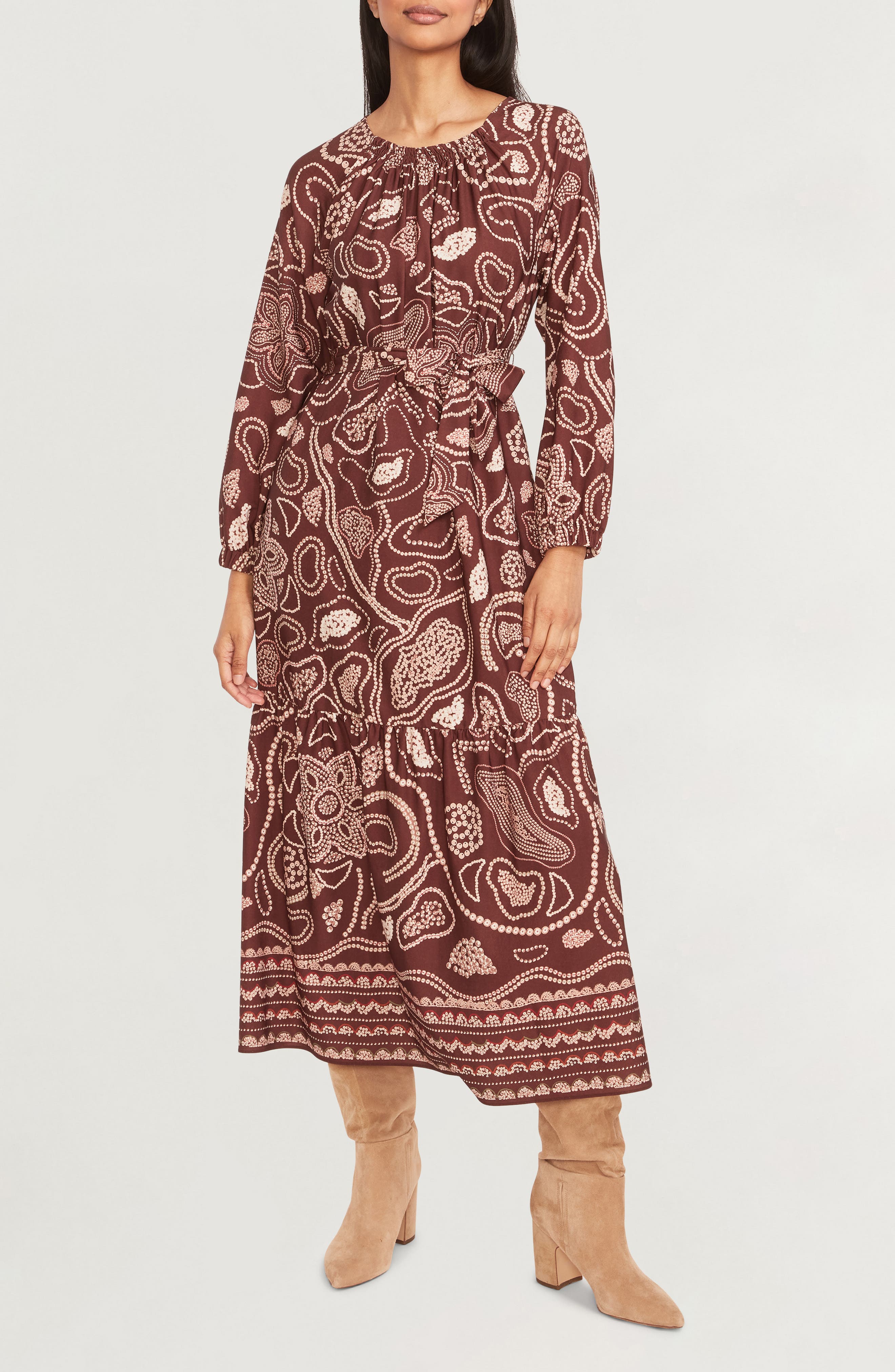 The Good Journey Long Sleeve Maxi Dress