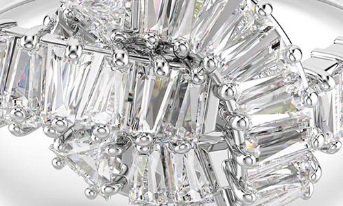 Swarovski Matrix Knot Ring In Multi