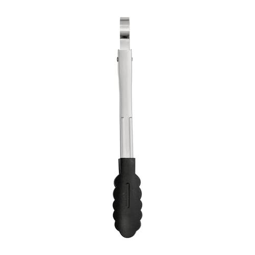 Cuisipro 9.5 Inch Nonstick Nylon Locking Tongs In Black