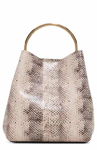 Reveille Faux Leather Bucket Bag