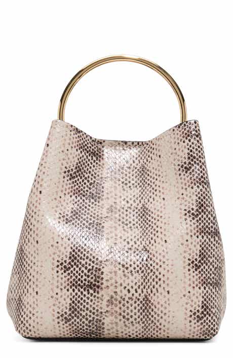 Reveille Faux Leather Bucket Bag