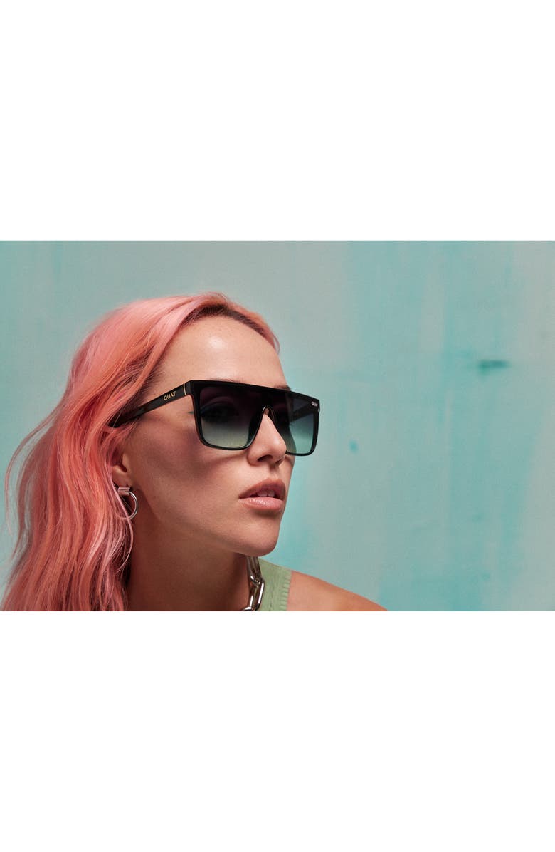 QUAY Nightfall 49mm Shield Sunglasses, Alternate, color,