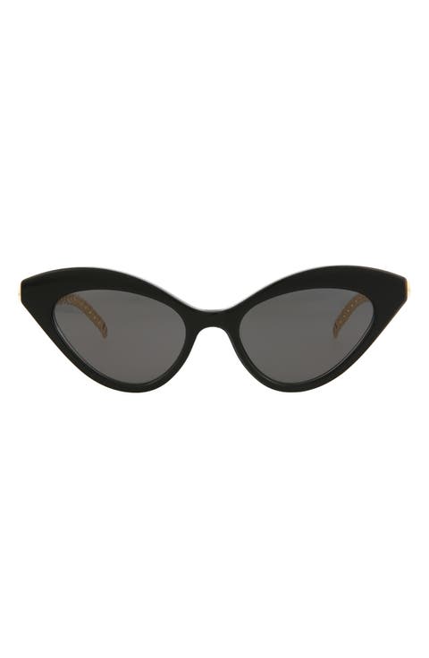 52mm Cat Eye Sunglasses