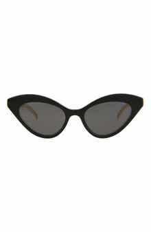 52mm Cat Eye Sunglasses