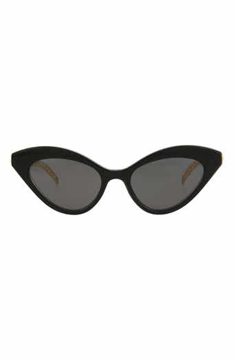 52mm Cat Eye Sunglasses