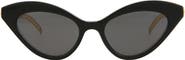Gucci 52mm Cat Eye Sunglasses