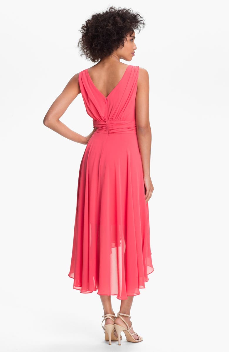 Ivy & Blu for Maggy Boutique High/Low Chiffon Dress, Alternate, color, 
