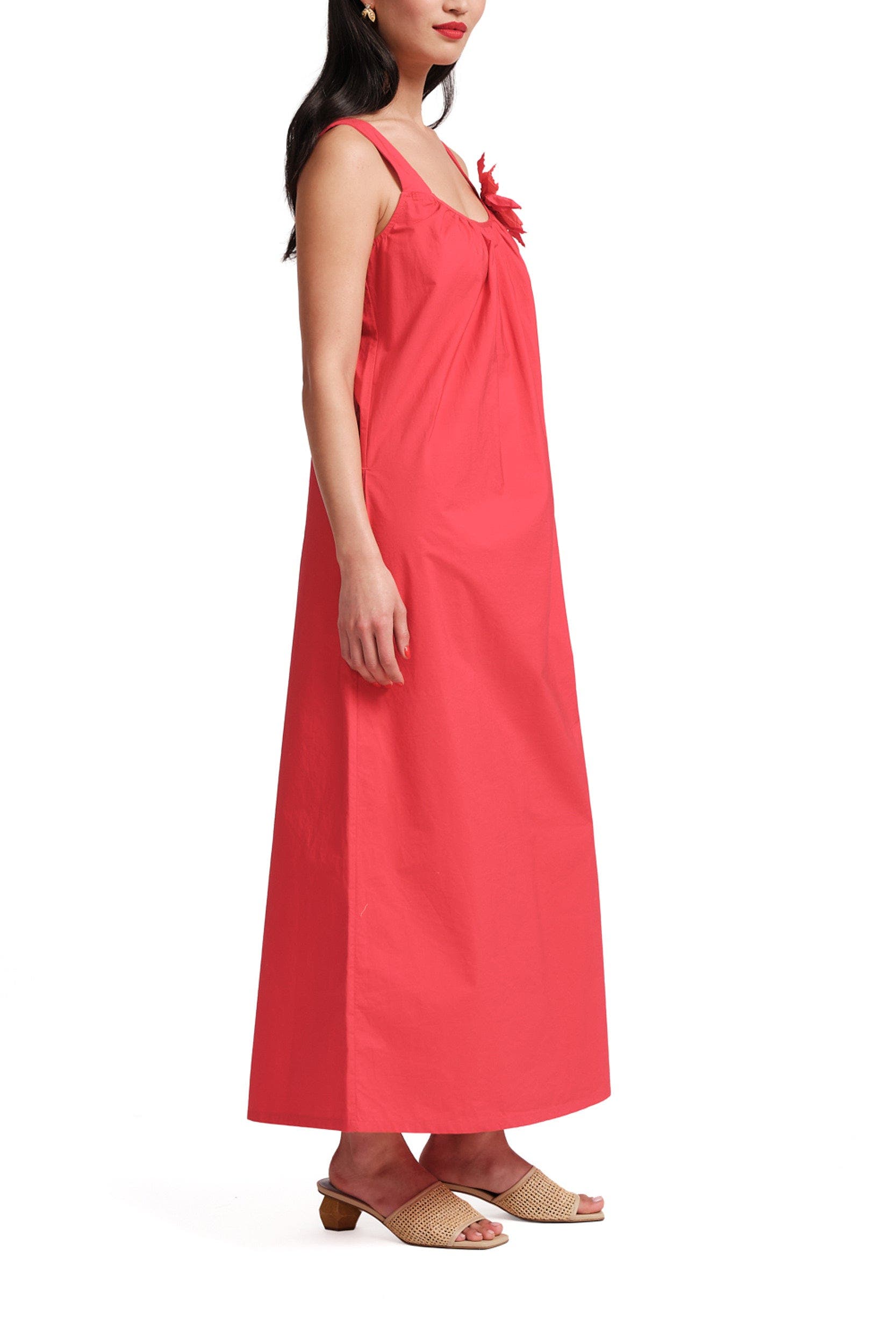 Lynda Maxi Dress Solid - image 4