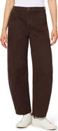 Kensie Relaxed Cargo Barrel Jeans