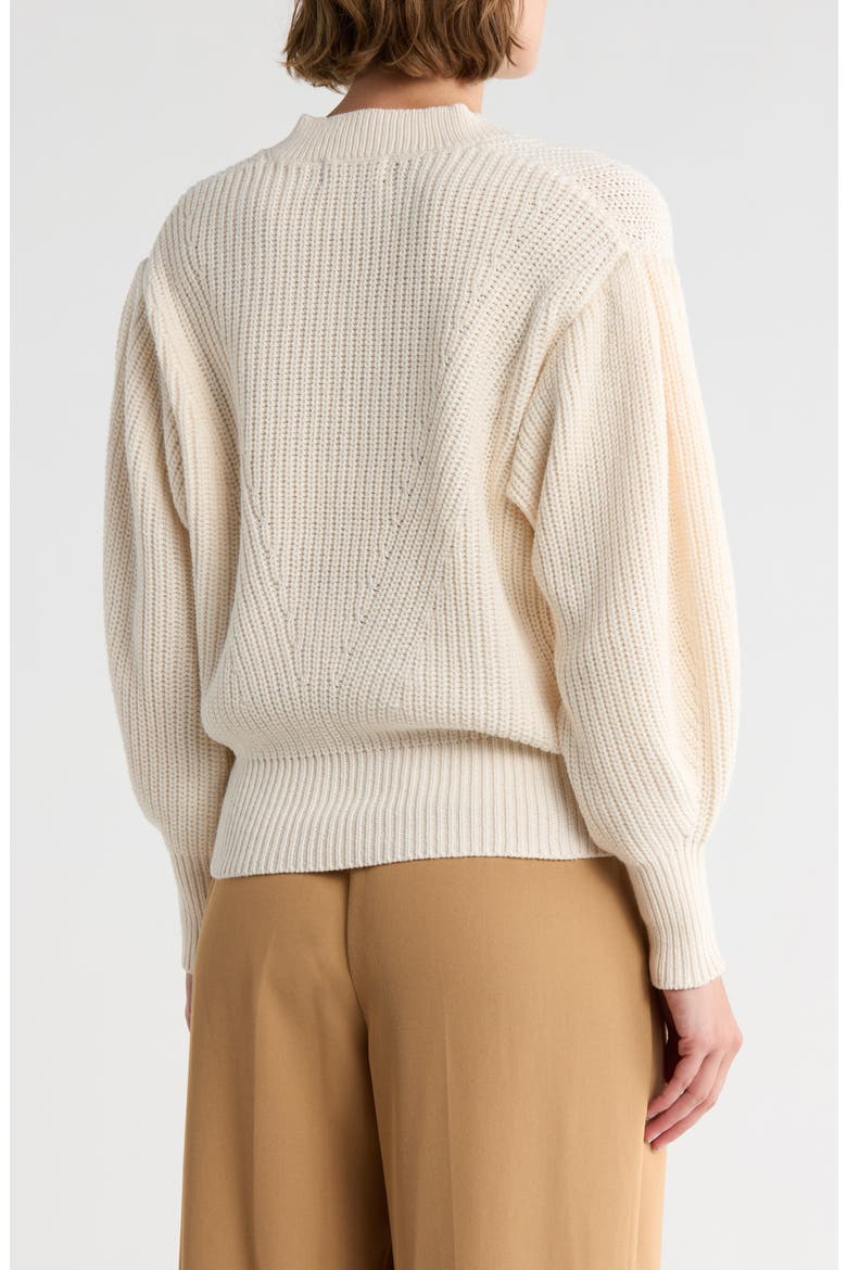 Pointelle Stitch Sweater, Alternate, color, NATURAL