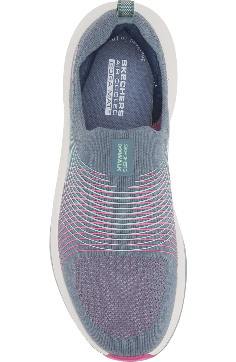 SKECHERS Go Walk<sup>®</sup> Max Walker Slip-On Sneaker, Alternate, color,
