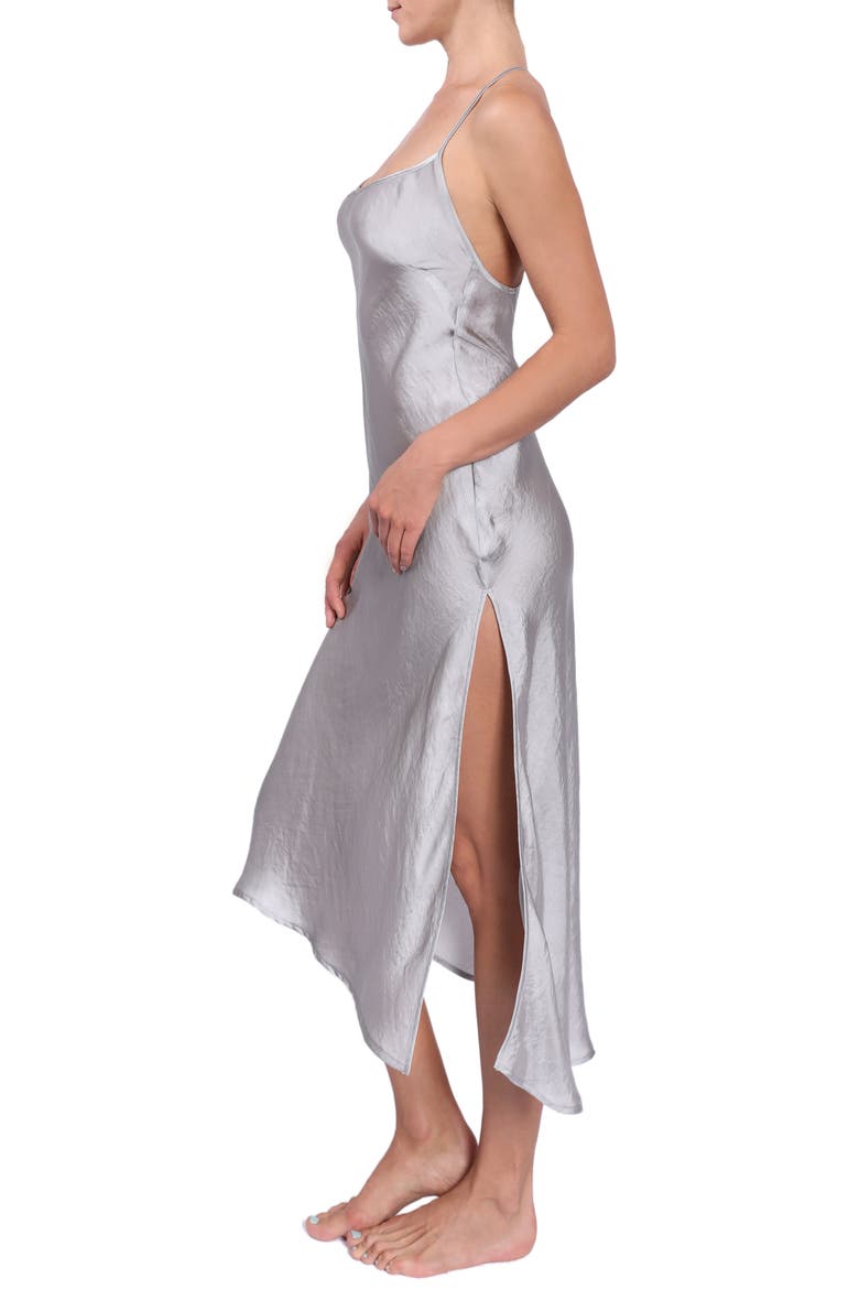 Sloan T-Back Slipdress, Alternate, color, OYSTER GREY