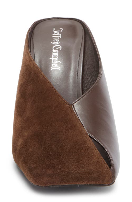 Jeffrey Campbell Hoof It Mule In Brown