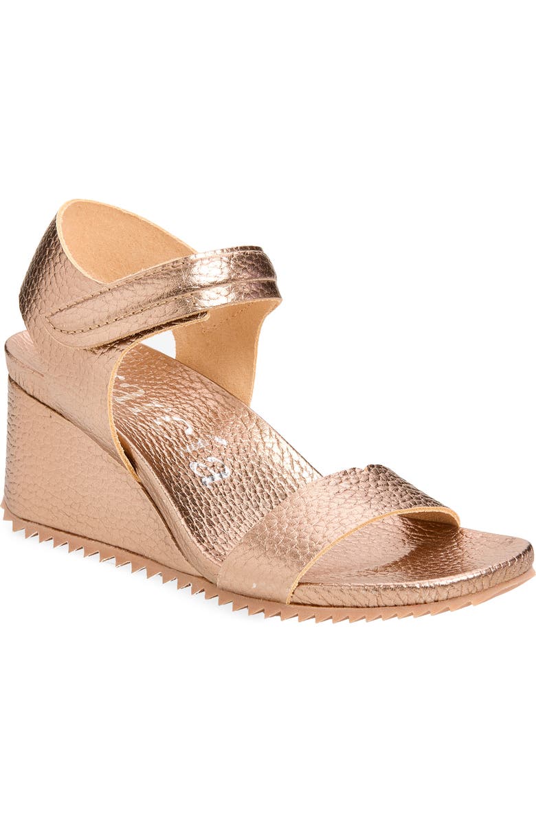Pedro Garcia Cosma Wedge Sandal, Main, color, Copper