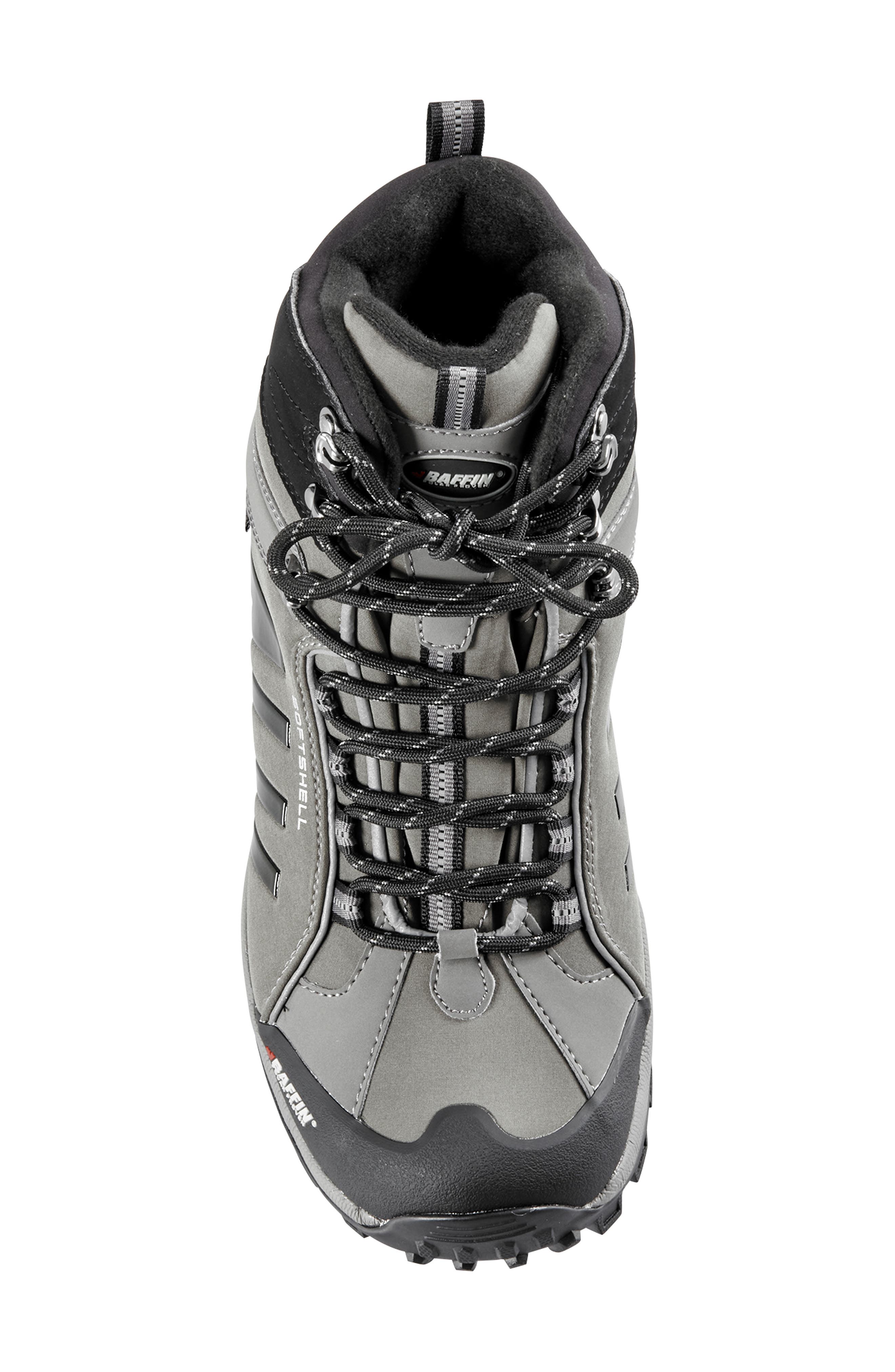 Zone Waterproof Snow Boot, Alternate, color, CHARCOAL